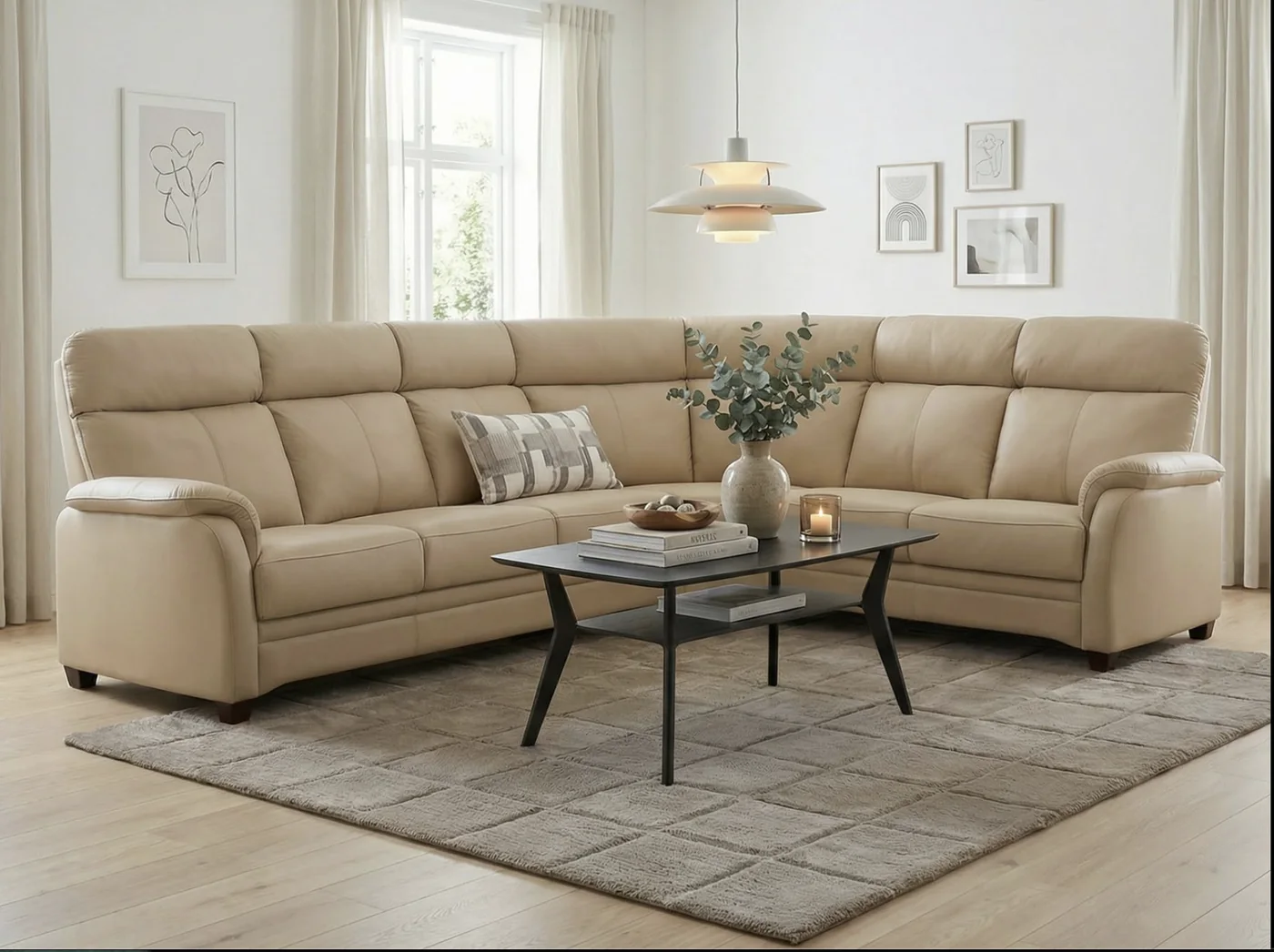 London modulinė sofa su relaksacijos funkcija, suomiškas dizainas, MABAS